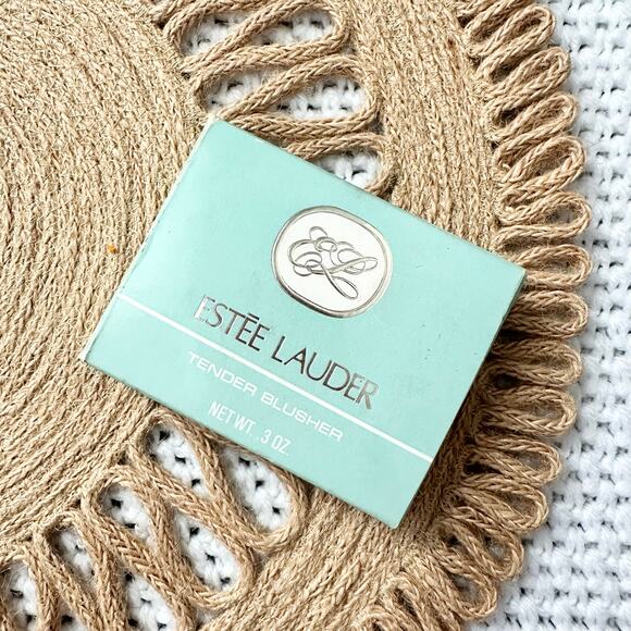 Estée Lauder Vintage NIB Tender Blusher Compact 31 Goldlit Red Rare HTF - Picture 2 of 7